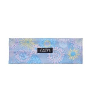 Skida Headband Blue and Yellow Flowers NWT